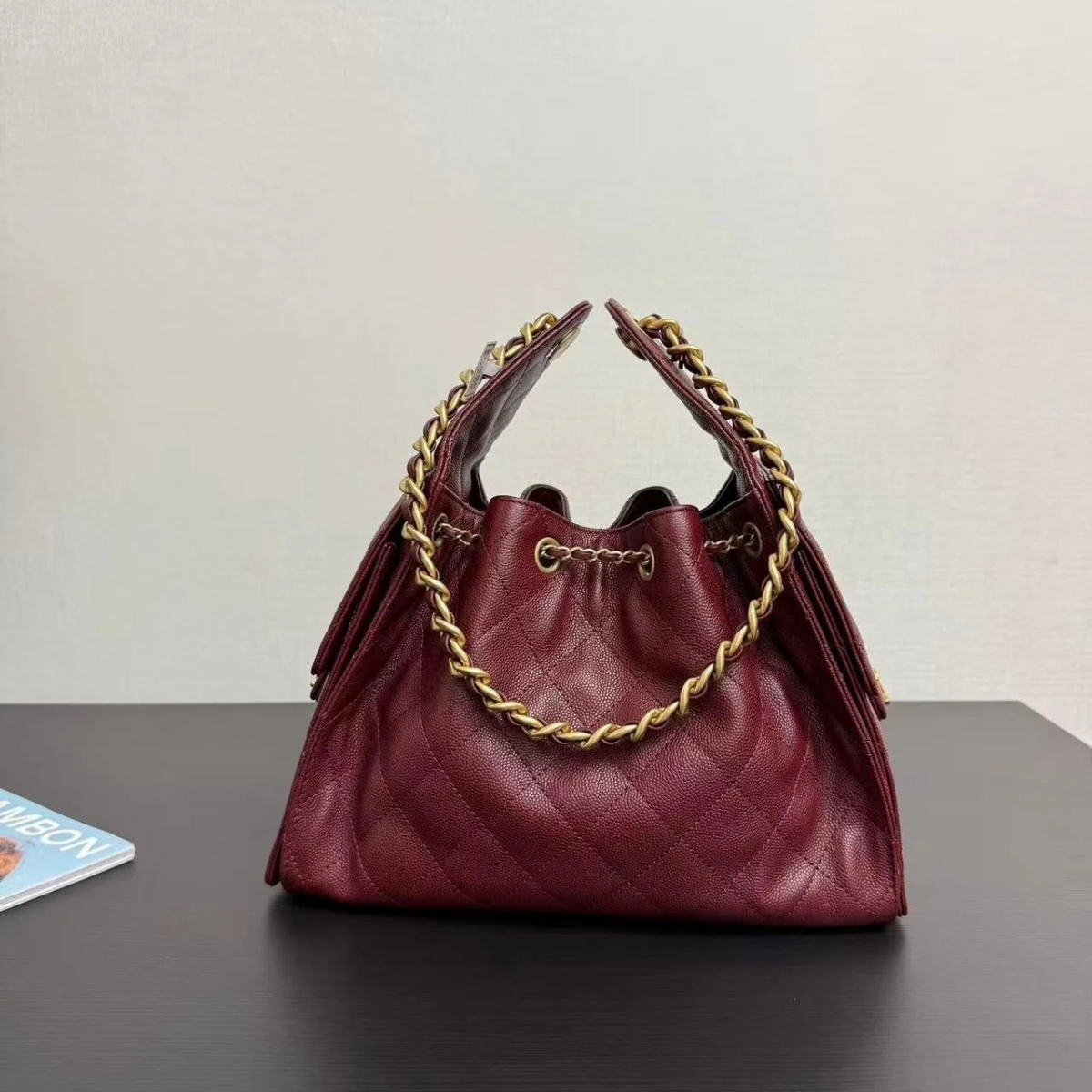 CHANEL 25 BORDEAUX